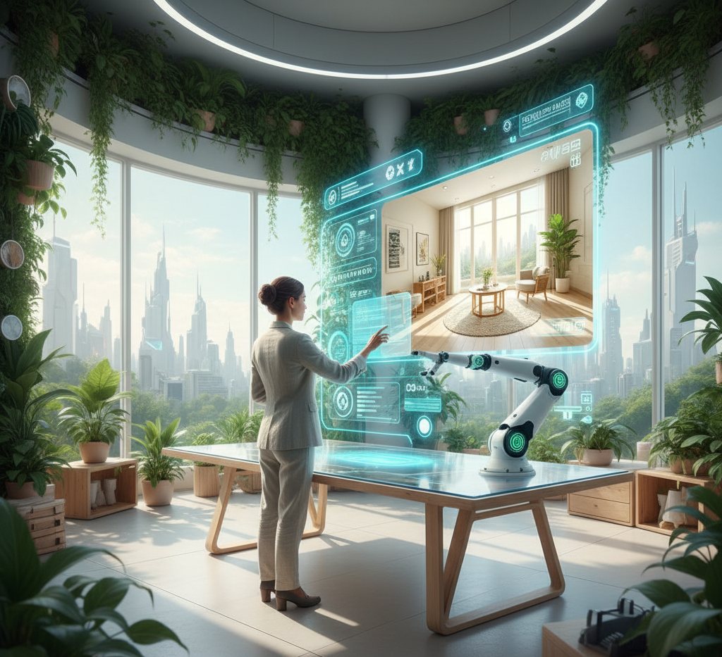 AI in Sustainable Interior Design
